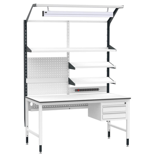 Nova Flex ESD Workstation with Manually Adjustable Height