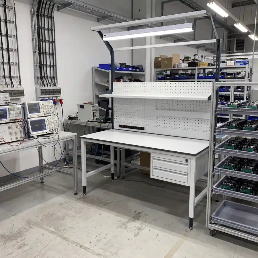 ESD werktafel Nova Infinite met handmatige hoogteverstelling