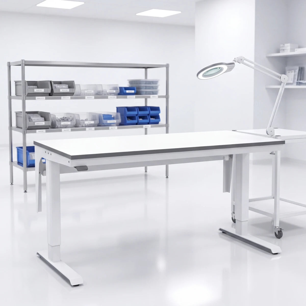 Velar Core Electric Workbench with Electrically Adjustable Height